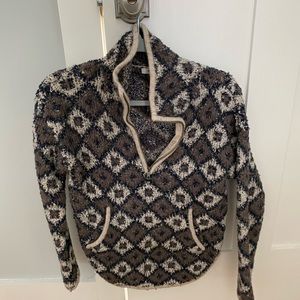 madewell quarter zip sweater